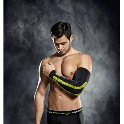 Рукав компрессионный SELECT 6610 Compression sleeve (2шт.) цвет: черный