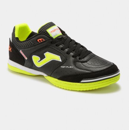 Взуття для залу Joma TOP FLEX TOPW2101IN колір: чорний/жовтий (офіційна гарантія)