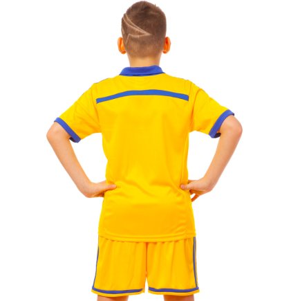 Футбольная форма Украина подростковая 3900-14Y-ETM1720 цвет: желтый
