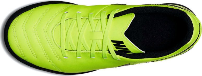 Сороконожки Nike JR Tiempox Rio III TF 819197-707 детские цвет: салатовый (официальная гарантия)