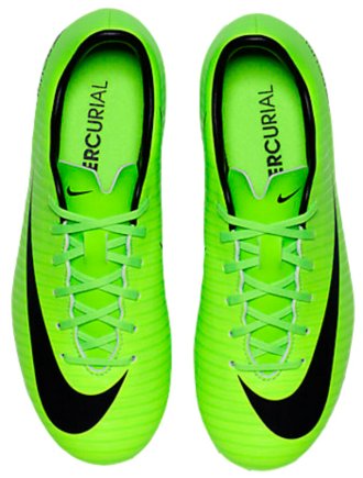 Бутсы Nike JR Mercurial VICTORY VI FG JR 831945-303 цвет: зеленый (официальная гарантия)