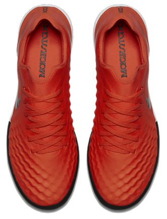 Сороконіжки Nike MagistaX Finale II TF 844446-808 колір: червоний (офіційна гарантія)