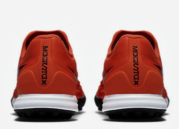 Сороконіжки Nike MagistaX Finale II TF 844446-808 колір: червоний (офіційна гарантія)