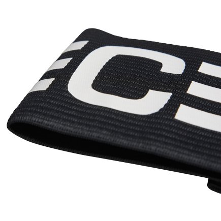 Капитанская повязка Adidas H61854 цвет: черный - Официальная Продукция