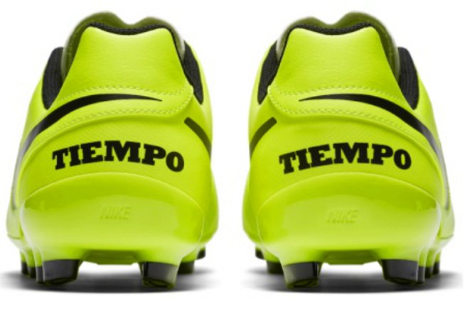 Бутсы Nike Tiempo LEGEND JR VI FG 819186-707 цвет: салатовый детские (официальная гарантия)