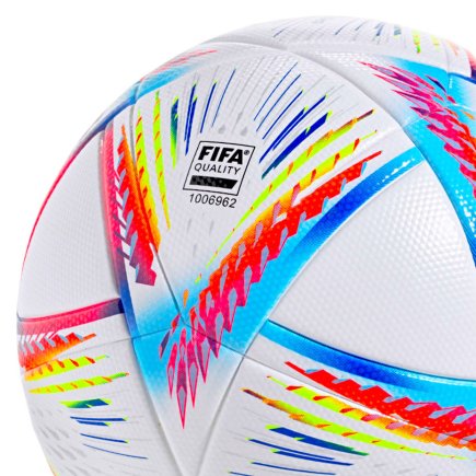 Мяч футбольный Adidas Чемпионат Мира 2022 Al Rihla League box H57782 размер 5