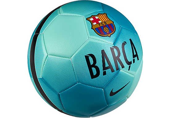 Мяч футбольный Nike PRESTIGE-FC BARCELONA SC3009-387 цвет: бирюзовый. Размер 5 (официальная гарантия)