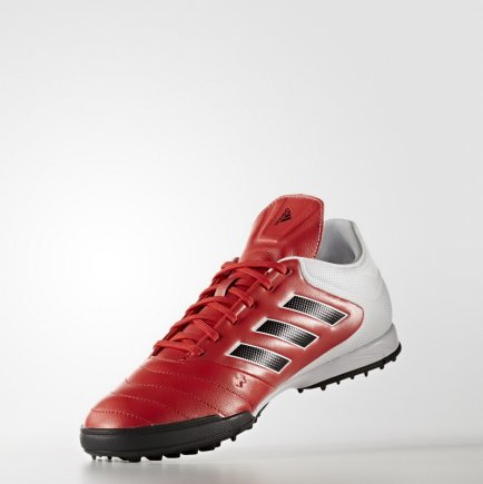 Сороконіжки Adidas Copa 17.3 TF BB3557 колір: білий/червоний (офіційна гарантія)