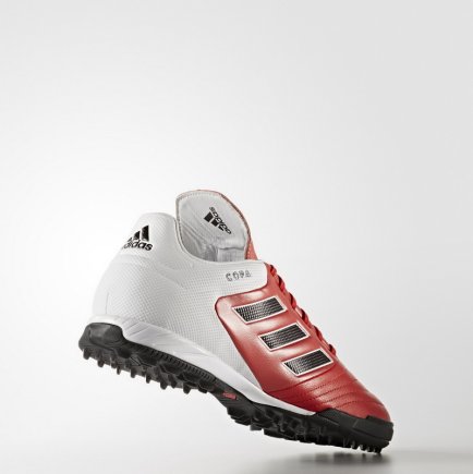 Сороконожки Adidas Copa 17.3 TF BB3557 цвет: белый/красный (официальная гарантия)