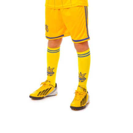 Комплект футбольной формы Украина цвет: желтый