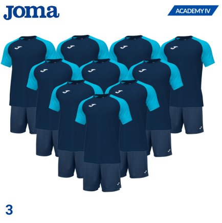 Футбольная форма Joma Academy IV SET - 10 шт