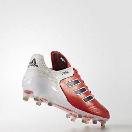 Бутси Adidas Copa 17.1 FG BB3551 колір: білий/червоний (Офіційна гарантія)