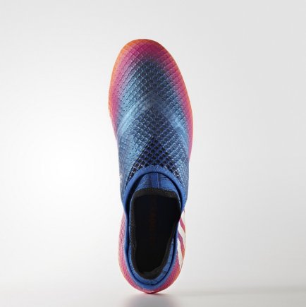Бутси Adidas MESSI 16+ PUREAGILITY FG BB1871 колір: синій/рожевий/помаранчевий (Офіційна гарантія)