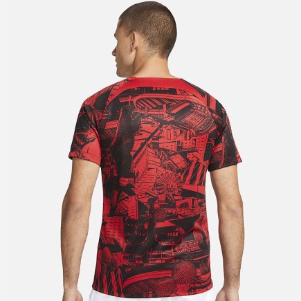 Футболка спортивная Nike Футболка спортивная Nike Atletico Madrid Pre-Match DJ8559 611 - Официальная Продукция
