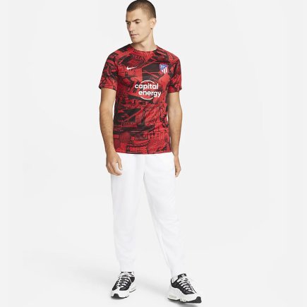 Футболка спортивная Nike Футболка спортивная Nike Atletico Madrid Pre-Match DJ8559 611 - Официальная Продукция
