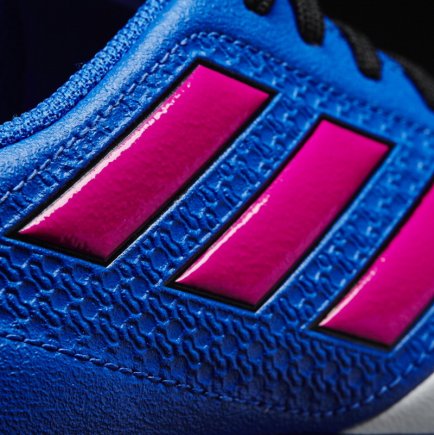 Сороконожки Adidas ACE 17.4 TF J BA9245 детские цвет: голубой/розовый/белый (официальная гарантия)