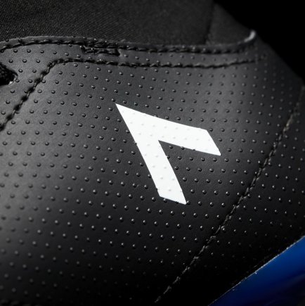 Бутсы Adidas ACE 17.3 FG J BA9234 детские цвет: голубой/черный/белый (официальная гарантия)