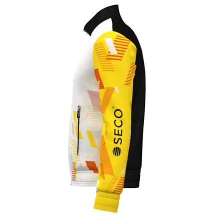 Кофта спортивная SECO Forza Black 22310103 цвет: желтый