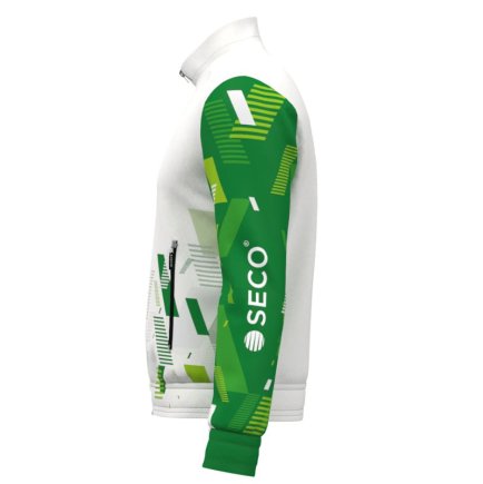 Кофта спортивная SECO Forza White 22310207 цвет: зеленый