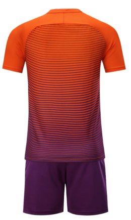 Футбольная форма Europaw mod № 013 оранжево-фиолетовая