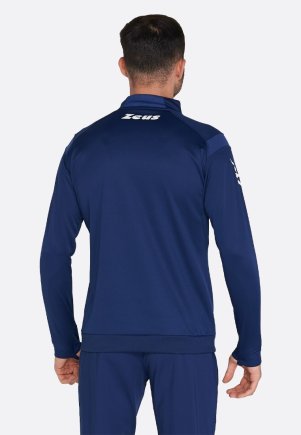 Спортивна кофта Zeus FELPA TRAIN MONOLITH BLU Z01324 колір: синій