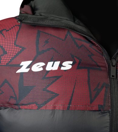 Куртка зимова Zeus GIUBBOTTO TEXTURE Z02117 колір: чорний/бордовий