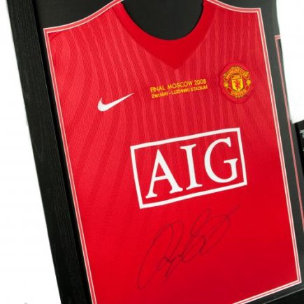Футболка с автографом Манчестер Юнайтед Гиггз Manchester United F.C. Giggs