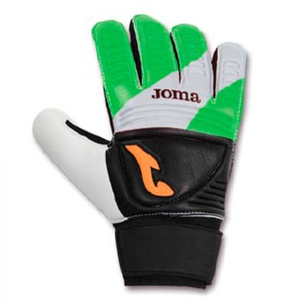 Воротарські рукавиці Joma CALCIO 400014.020 колір: чорний/зелений/білий