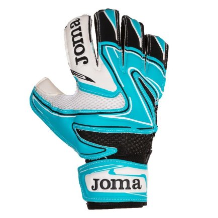 Воротарські рукавиці Joma HUNTER 400452.011 колір: блакитний/чорний