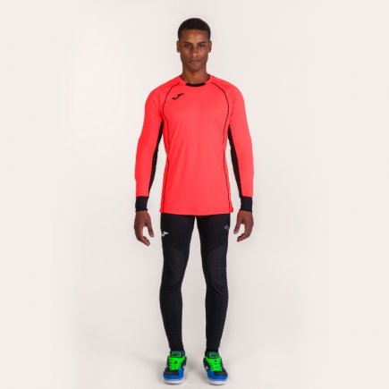 Вратарский свитер Joma PROTEC 100447.040 с длинным рукавом цвет: красный/черный