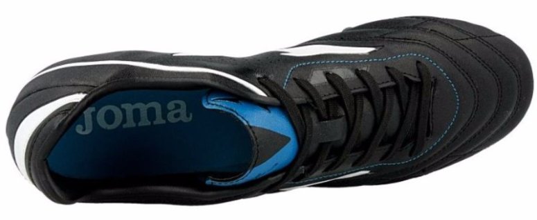 Бутси Joma AGUILA AGUIS.704.FG колір: чорний/блактиний (Офіційна гарантія)