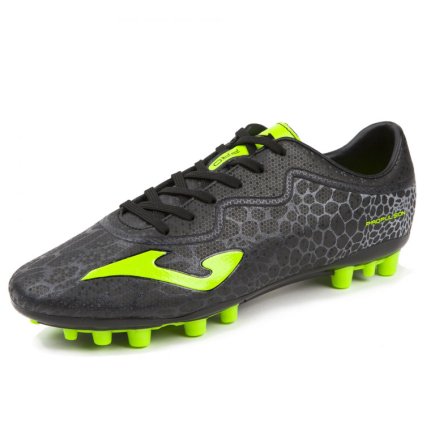 Бутсы Joma PROPULSION 801 NEGRO ARTIFICIAL GRASS цвет: чёрный/салатовый (официальная гарантия)