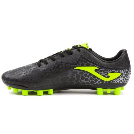 Бутсы Joma PROPULSION 801 NEGRO ARTIFICIAL GRASS цвет: чёрный/салатовый (официальная гарантия)