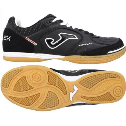 Взуття для залу Joma TOP FLEX TOPW.301.PS колір: чорно-білий (офіційна гарантія)