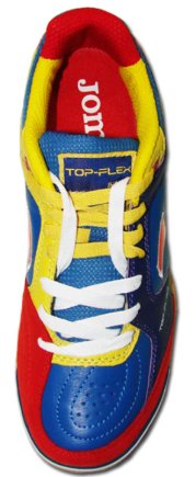 Взуття для залу Joma TOP FLEX 505 TOPW.505.PS колір: синій/жовтий/червоний (офіційна гарантія)