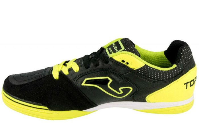 Взуття для залу Joma TOP FLEX 601 TOPS.601.PS колір: чорний/салатовий (офіційна гарантія)