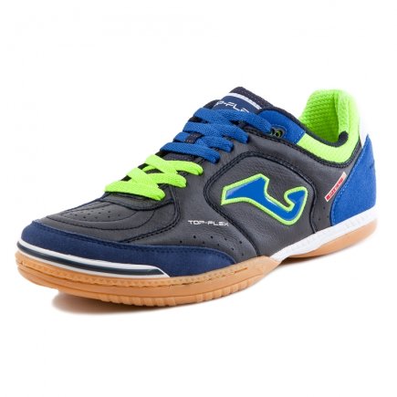 Взуття для залу Joma TOP FLEX 703 IN TOPS.703.IN колір: чорний/салатовий (офіційна гарантія)