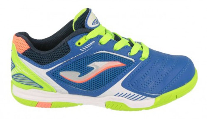Обувь для зала Joma Dribling S 604 PS DRIJS.604.PS детские цвет: синий/зеленый/белый (официальная гарантия)