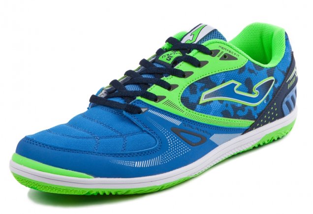 Взуття для залу Joma SALA MAX 704 SMAXS.704.IN колір: синій/зелений/білий (офіційна гарантія)
