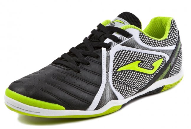 Взуття для залу Joma KNIT MEN 701 KNITS.701.IN колір: чорний/салатовий (офіційна гарантія)