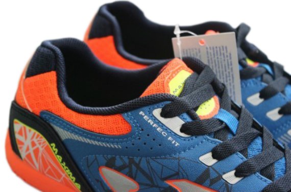 Обувь для зала Joma MAXIMA MAXW.704.IN цвет: тёмно-синий/оранжевый (официальная гарантия)