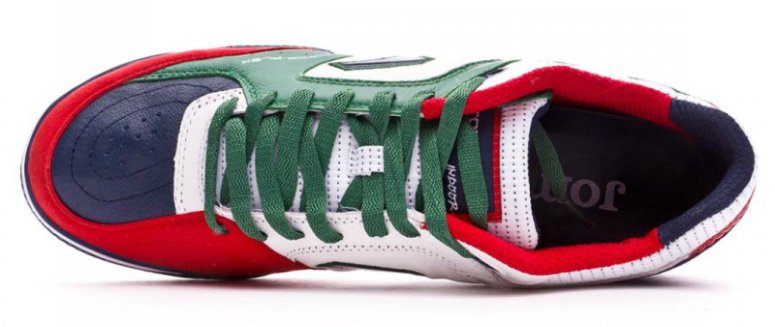 Взуття для залу Joma TOP FLEX TOPW.726.IN колір: темно-синій/білий/зелений/червоний (офіційна гарантія)