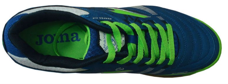 Взуття для залу Joma Maxima MAXS.804.IN колір: синій/салатовий (офіційна гарантія)