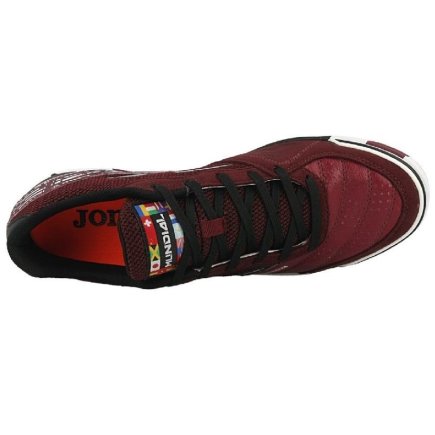 Взуття для залу (футзалки Джома) Joma MUNDIAL MUNW.806.IN колір: бордовий