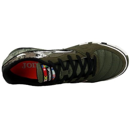 Взуття для залу (футзалки Джома) Joma MUNDIAL MUNW.823.IN колір: хакі