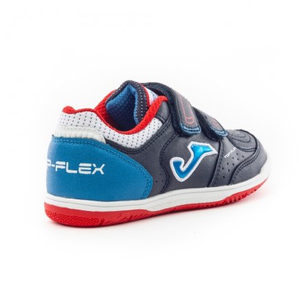Обувь для зала (футзалки Джома) Joma TOP FLEX JR 903 TOPJW.903.IN детские цвет: темно-синий/синий (официальная гарантия)