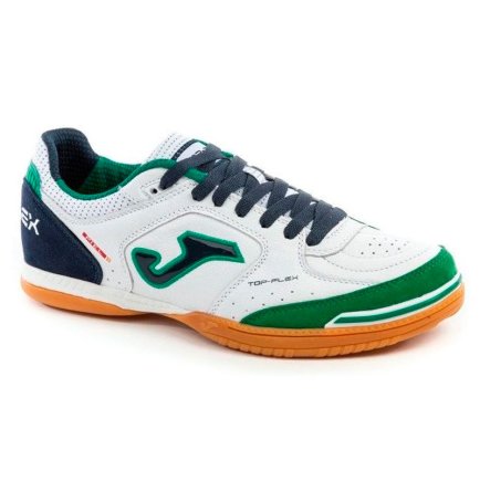Взуття для залу Joma TOP FLEX TOPW.932.IN колір: білий/темно-синій (офіційна гарантія)