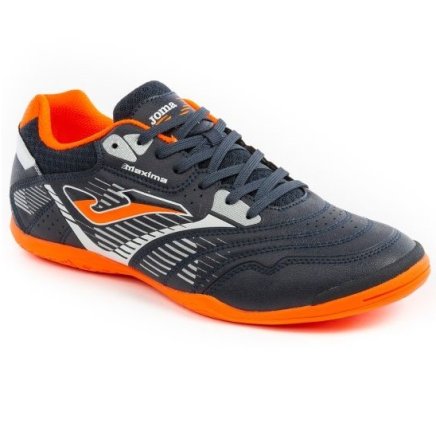 Взуття для залу (футзалки Джома) MAXIMA 903 NAVY-ORANGE INDOOR MAXW.903.IN