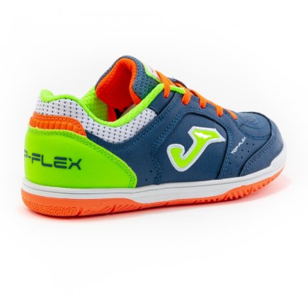 Взуття для залу (футзалки Джома) Joma Top Flex TPJS.2033.IN дитячі колір: синій