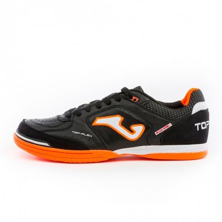 Взуття для залу Joma TOP FLEX TOPW.901.IN колір: чорний/помаранчевий (офіційна гарантія)